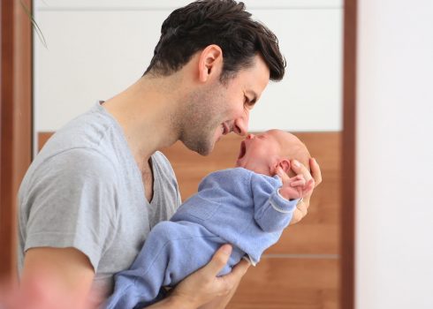 Babyfotografie newborn Familie Rosenheim