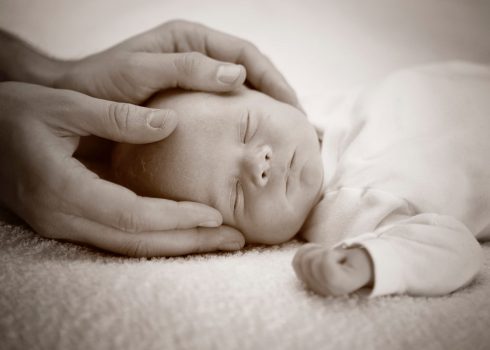 Babyfotografie newborn Familie Rosenheim