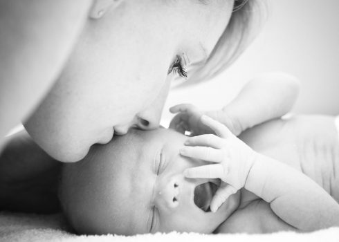 Babyfotografie newborn Familie Rosenheim