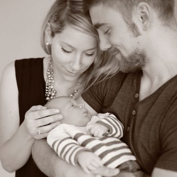 Babyfotografie newborn Familie Rosenheim